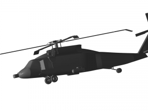 Sikorsky MH-60 Jayhawk 3D Model