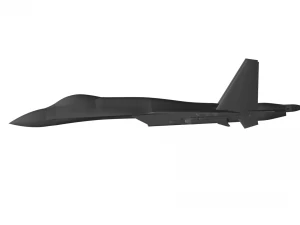 Sukhoi Su-27 3D Model