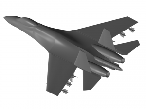 Sukhoi Su-27 3D Модель