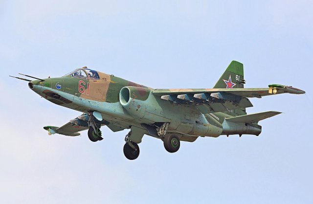 Sukhoi Su-25 3D Model .c4d .max .obj .3ds .fbx .stl .blend 