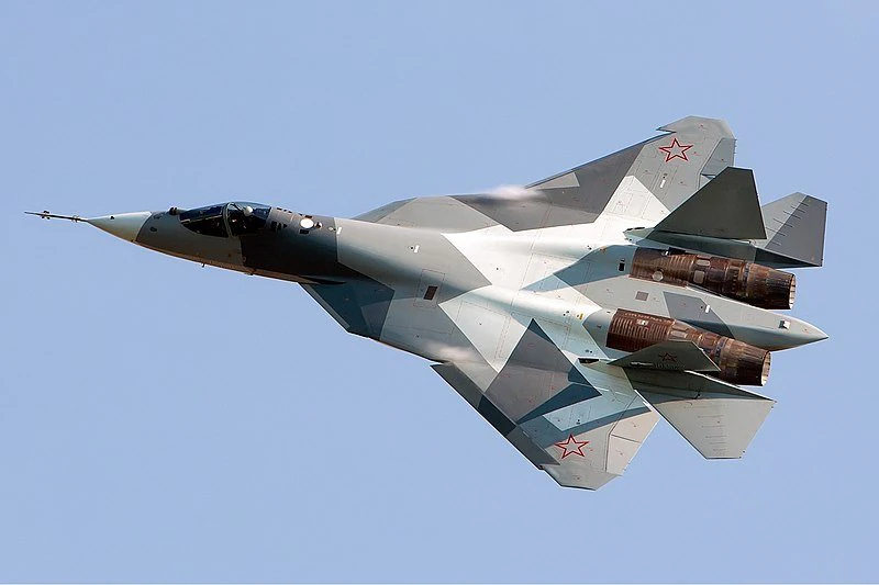 Sukhoi T-50 3D Model .c4d .max .obj .3ds .fbx .stl .blend