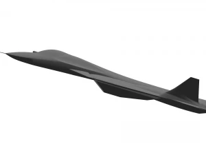 Sukhoi T-50 3D Model