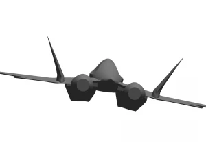 Sukhoi T-50 3D Model