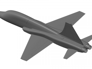 Northrop T-38 Talon 3D Модель
