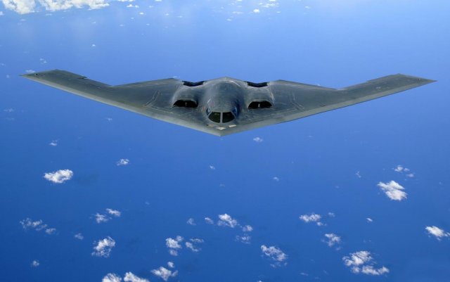 B-2 Bomber 3D Model .c4d .max .obj .3ds .fbx .stl .blend 