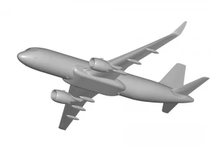 AIRBUS A320 Modèle 3D