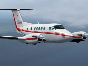 BEEHCRAFT KING AIR B200 Model 3D