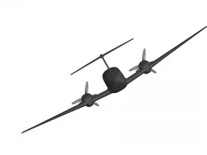 BEECHCRAFT KING AIR B200 3D Model