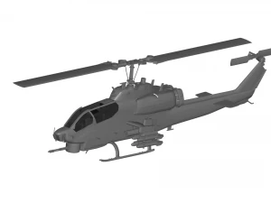 Bell AH-1 Super Cobra 3D Model