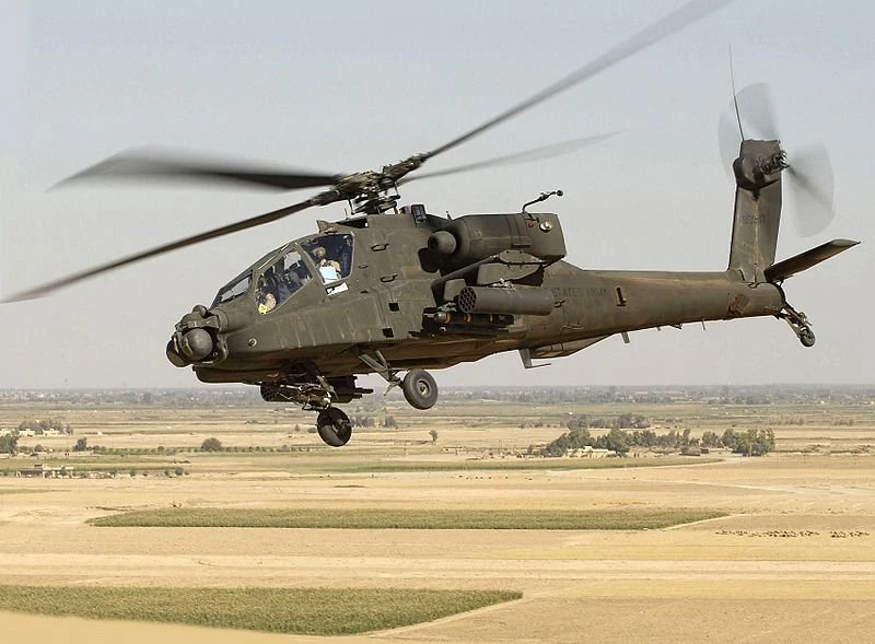Boeing AH-64 Apache 3D Model .c4d .max .obj .3ds .fbx .stl .blend
