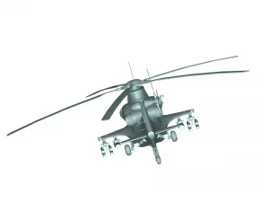 Boeing AH-64 Apache 3D Model