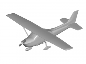 Cessna 172 Modèle 3D