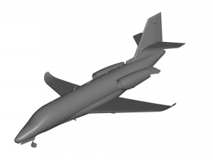Cessna Citation Latitude 3D Model