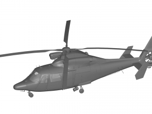 Eurocopter AS-365 Modelo 3D