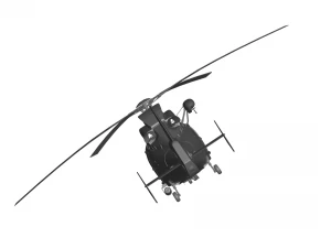 Eurocopter AS-365 3D Model