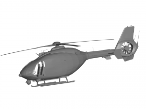 Eurocopter EC135 3D Model