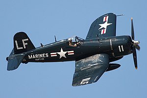 Vought F4U Corsair 3D Model .c4d .max .obj .3ds .fbx .stl .blend 