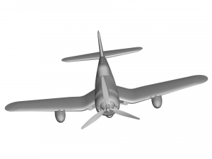 Vought F4U Corsair 3D Model