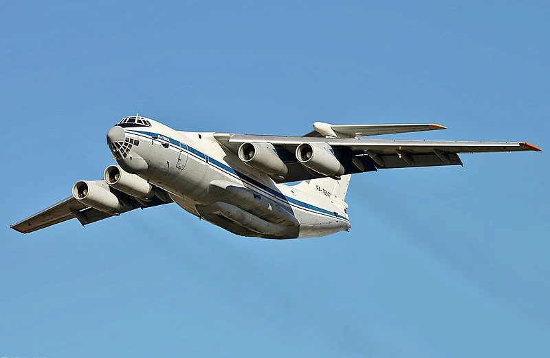 Ilyushin Il-76 3D Model .c4d .max .obj .3ds .fbx .stl .blend 