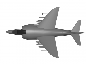 McDonnell Douglas AV-8B Harrier 3D 模型
