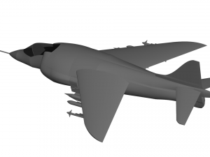 McDonnell Douglas AV-8B Harrier 3D 模型