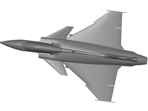 Saab JAS 39 Gripen Model 3D
