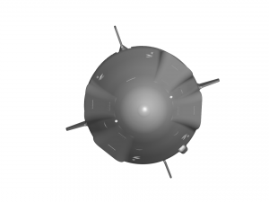 Spacex capsule dragon Modèle 3D