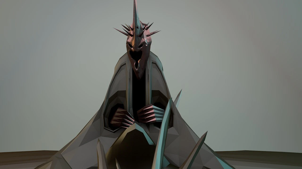 demon king 3D Model .c4d .max .obj .3ds .fbx .stl .blend 