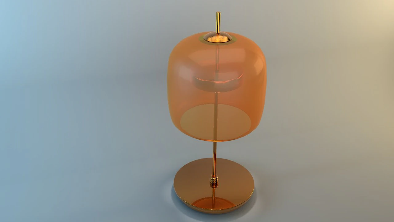 table lamp 3D Model .c4d .max .obj .3ds .fbx .stl .blend