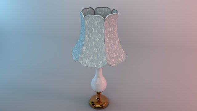 table lamp Model 3D .c4d .max .obj .3ds .fbx .stl .blend 
