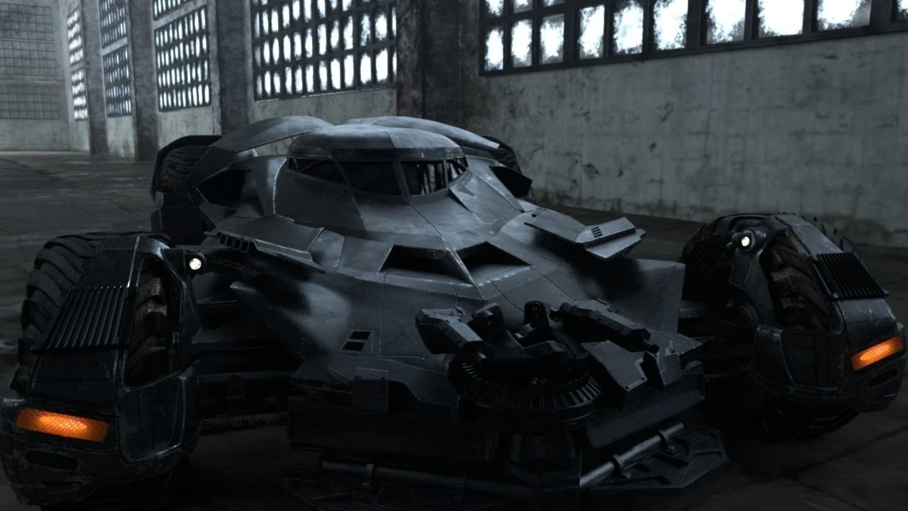 batmobile 3D Model .c4d .max .obj .3ds .fbx .stl .blend 