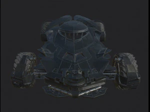 batmobile 3D Model