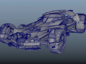 batmobile 3D Model