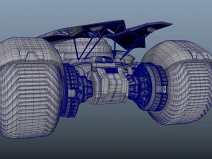 batmobile 3D Model