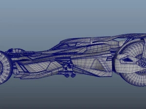 batmobile 3D Model