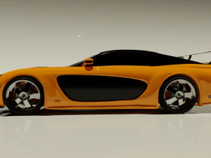 Hans Mazda Rx-7 welon Model 3D