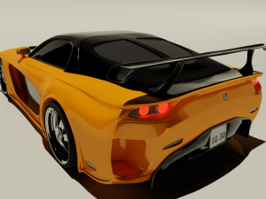 Hans mazda rx-7 veilside 3D Model