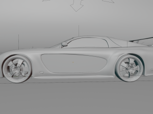 Hans mazda rx-7 veilside 3D Model