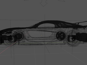 Hans mazda rx-7 veilside 3D Model