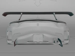 Hans Mazda Rx-7 welon Model 3D