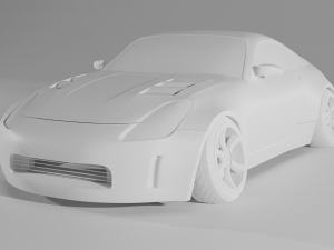 Nissan 350z 3D 模型