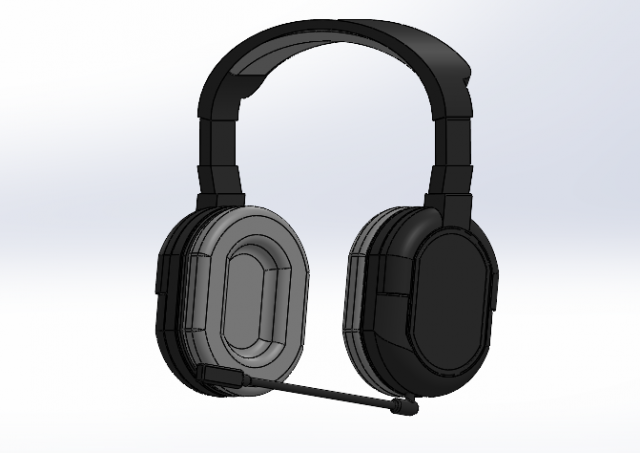headset Modelo 3D .c4d .max .obj .3ds .fbx .stl .blend 