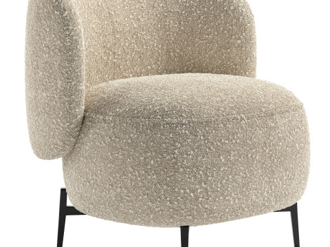 Armchair Lucca By COMO CASA Modelo 3D