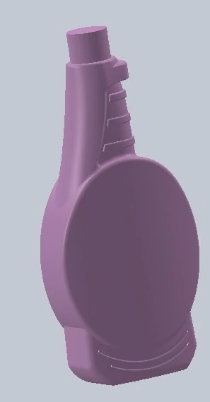 shampoo bottle 3D Model .c4d .max .obj .3ds .fbx .stl .blend 