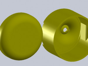 cap of bottle Model 3D