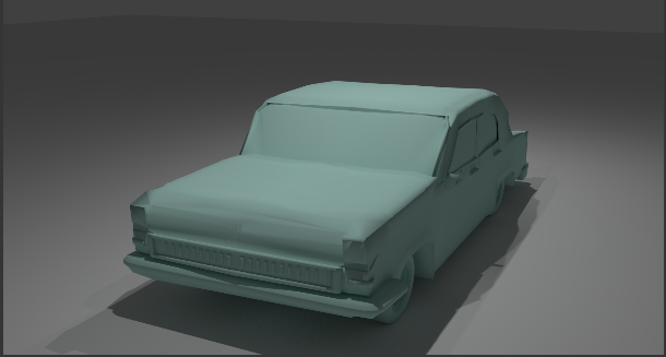 volga gaz 21 3D Model .c4d .max .obj .3ds .fbx .stl .blend 