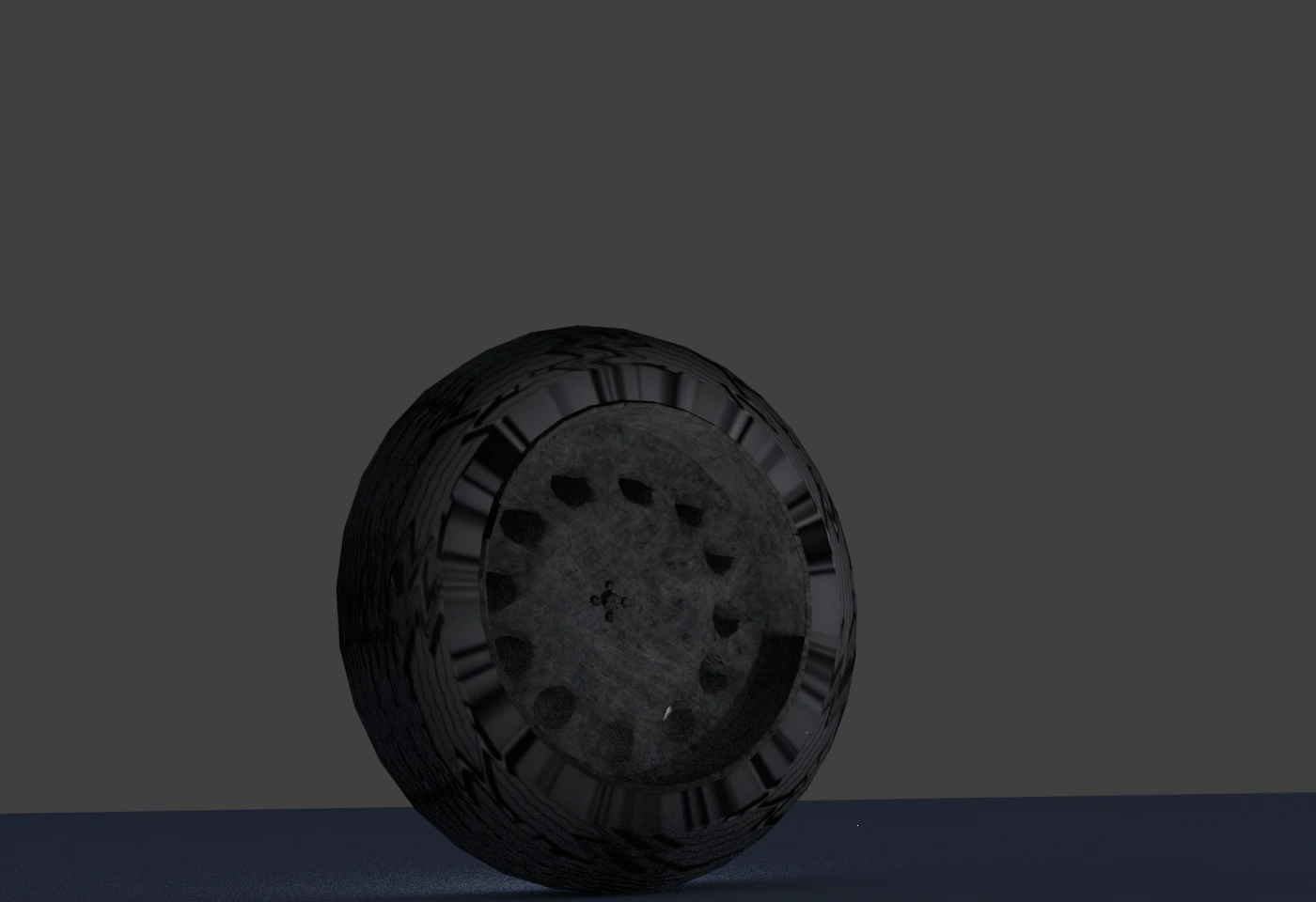 rueda Modelo 3D .c4d .max .obj .3ds .fbx .stl .blend 