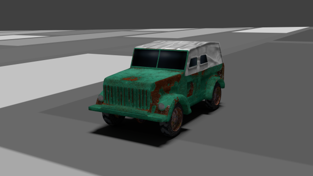 gaz 69 Modelo 3D .c4d .max .obj .3ds .fbx .stl .blend 