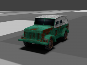 gaz 69 3D 模型
