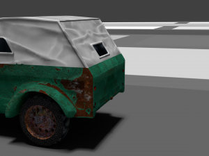 gaz 69 Modelo 3D